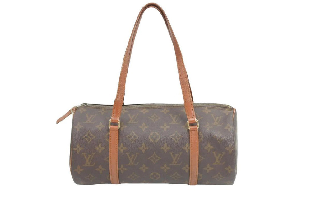 Louis Vuitton Monogram Papillon Handbag Cylindrical